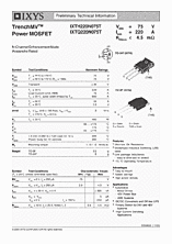 DataSheet IXTH220N075T pdf